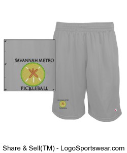 Savannah Metro Pickleball Shorts Design Zoom